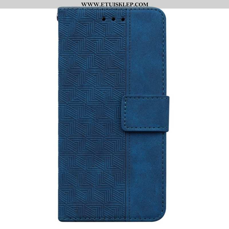 Etui Folio do OnePlus Nord CE 2 5G Przeszycia Ze Sztucznej Skóry